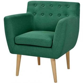 VidaXL Poltrona di Stoffa, 67x59x77 cm, Verde