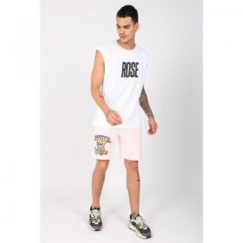 Cuffino corto rosa XS uomo