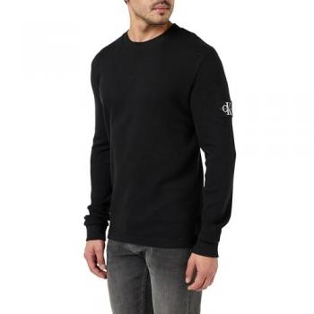Camiseta de punto Calvin Klein Jeans Badge Waffle Ls