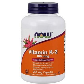 NOW Foods Vitamin K-2 100 mcg – 250 VCaps