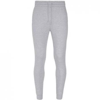 Pantalones de chándal cónicos para hombre en gris AWDis Hoods