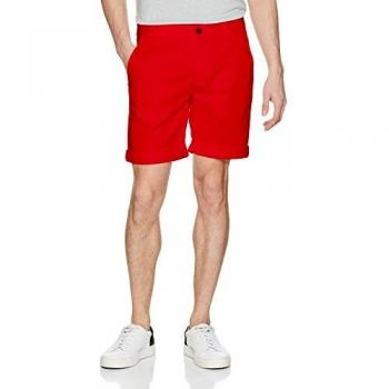 Tommy Jeans Homme Short Droit Freddy Racing Red