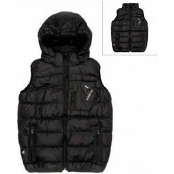 Peak Mountain Ecarti Ski-Daunenjacke ohne Ärmel für Kinder