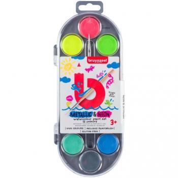 Bruynzeel Neon Waterverf Set