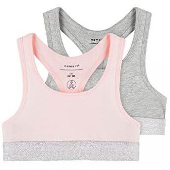 NAME IT 2er-Set Bustiers für Mädchen, Bunt