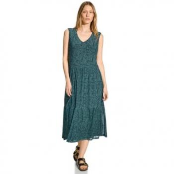 Sommerkleid CECIL Gr. L (42), grün (fir grün), Damen