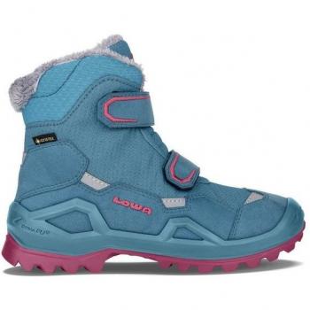 Lowa Milo Evo GTX Mid Kinderstiefel in Türkis EU: 35