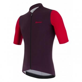 Jersey de bicicleta Santini Redux Vigor para hombres M