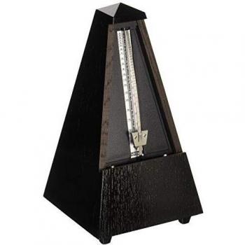 Metronomo in Legno Whitner Rovere Nero Lucido 819