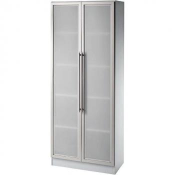HAMMERBACHER Vitrine X-Line mit Relinggriffen