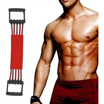 Adjustable Pull Strength Chest Expander by Winline with 5 Resistance Bands