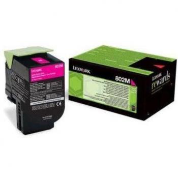 Lexmark Return Program 802M Magenta Toner Cartridge