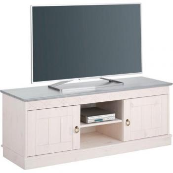 Indra TV-Board in Grau/Weiß – Home Affaire