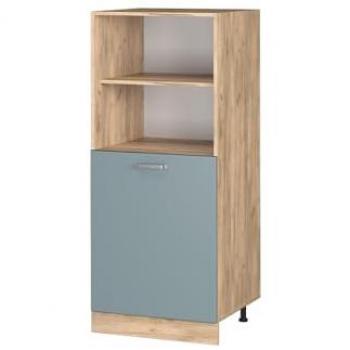 Vicco Meuble de four R-Line 60cm en Bleu-gris
