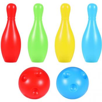 Set Bowling Arc-en-Ciel en Plastique
