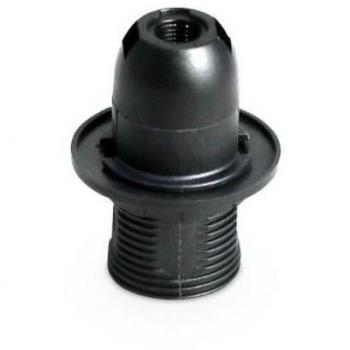 Lampada Semifilettata E14 in Termoplastica – Nero