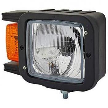 Hella Right Front Halogen Headlight 1EA007108-021 with Screws