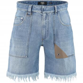 Fendi Men's Shorts in Denim Size 32 FLP307AN4W Color F0QG0