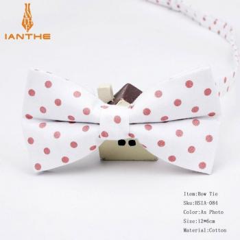Corbata Elegante Ianthe con Patrones de Lunares