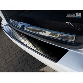 Edelstahl‑Ladekante für VW T6/T6.1 Multivan & Caravelle – schwarz