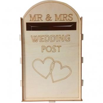 DIY Rustic Mailbox for Guest Cards