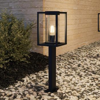 Bolardo de jardín Lucande Ferda, 60cm, iluminación de senderos