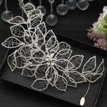 Bijoux de cheveux de mariée en argent