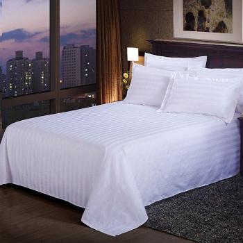 King Striped Sateen Deep Pocket Bed Sheet