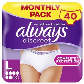 Always Assorbenti Discreet Grande 40 pz