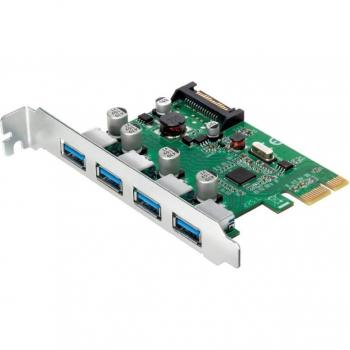 PCI Express 4 porte USB 5Gbps scheda di espansione Century Increase CIF-USB5G4PFP