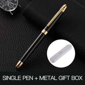 Guoyi A328 Signature Stylo Plume Métallique 0,38 mm Luxe Business