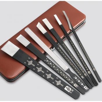 Outils de bricolage pour cuir 7 pièces