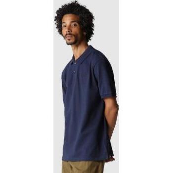 The North Face Polo Uomo NF00CG71 8K21 Blu Piquet Cotone