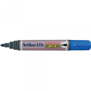 Marqueur permanent Artline Dry Safe bleu
