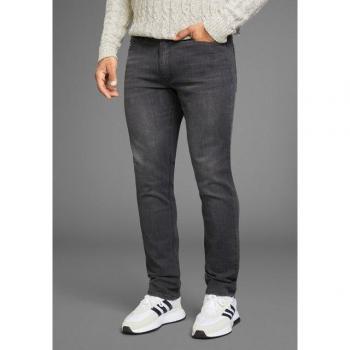 H.I.S Herren Straight-Jeans DIX, grau, Used-Waschung