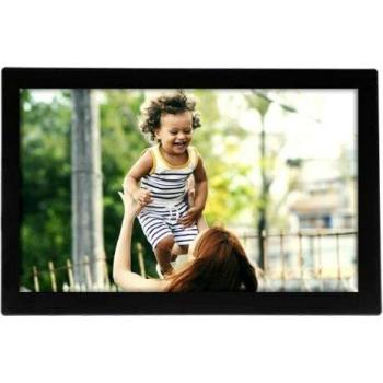 Denver PFF-1037B Digitaler Bilderrahmen Schwarz 25,6 cm (10.1 ) Touchscreen WLAN (119101040290)