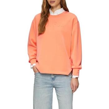 Orange Sweatshirt mit s.Oliver Schriftzug, Größe 44