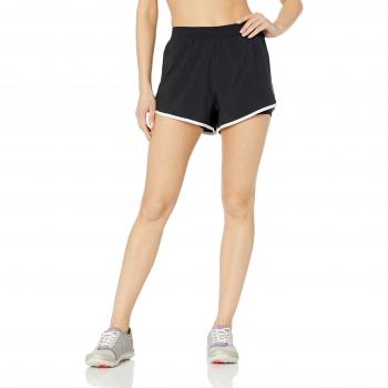 Accelerate 2‑in‑1 Damen-Trainingsshort von New Balance – Schwarz, Medium