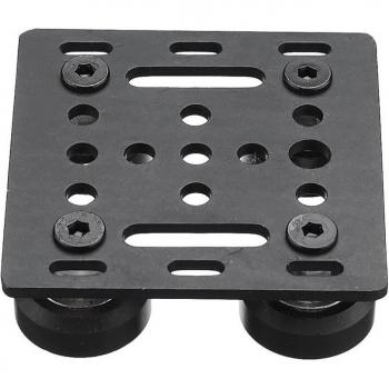 Unidad CNC con Ranura V, Pórtico Negro y Placa de Deslizamiento Especial