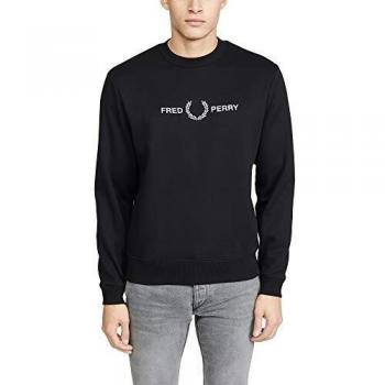 Felpa Nero Fred Perry S (M7521)