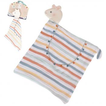 Coussin Lama Tikiri – 37 cm en Coton et Caoutchouc
