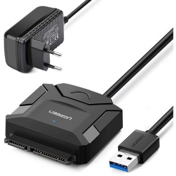 UGREEN Adaptateur USB 3.0 vers SATA pour Disque Dur 2,5 3,5 Pouces HDD SSD