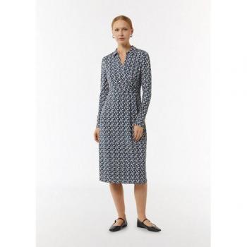 Elegantes Wickel-Midikleid von Comma