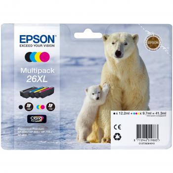 Epson C13T26364010 Cartuccia a Getto d'Inchiostro 26XL