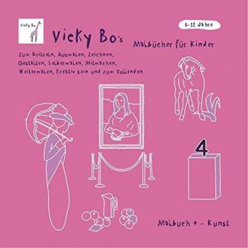 Malbuch Kunst. Zum Kritzeln, Ausmalen und Zeichnen