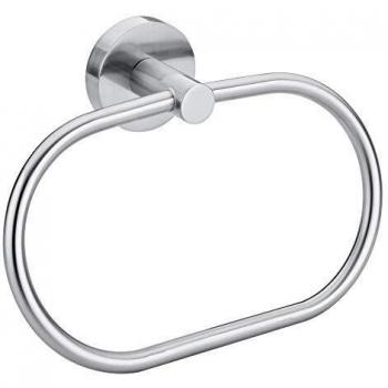 Tesa MOON Handtuchring aus rostfreiem Metall