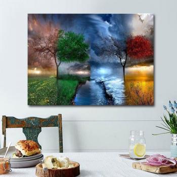 Seasonal Panorama Diamond Embroidery 20×30cm