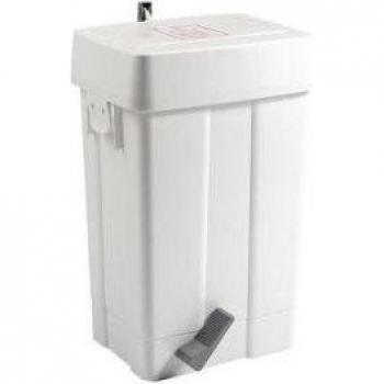 Durable 25L Pedal Bin for Nappy Disposal with Easy-Close Lid