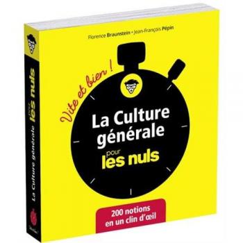 La culture générale pour les Nuls Vite