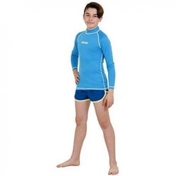 Maglietta Seac T-Sun Manica Lunga Azzurra Bambini con Protezione UV